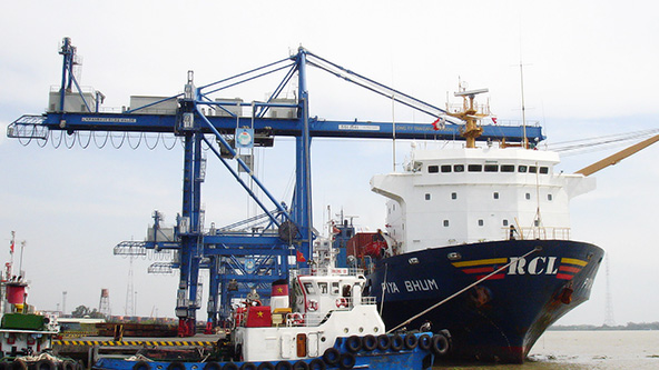 Rail Mounted Quayside Crane (RMQC)