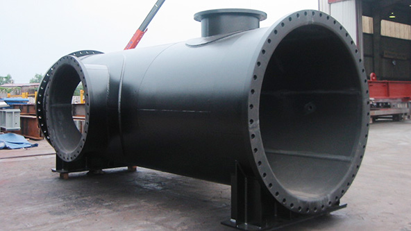 Rubber piping