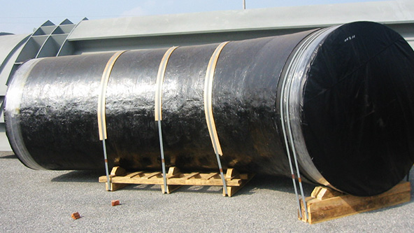 Coal tar piping