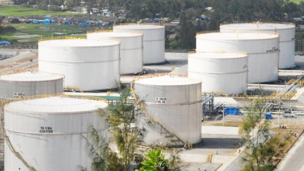Refinery Tank Farm – Atmospheric Storage Tank