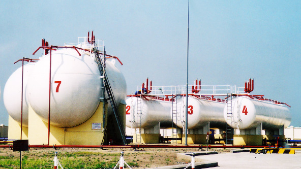 Bullet Tank For Gas Terminal